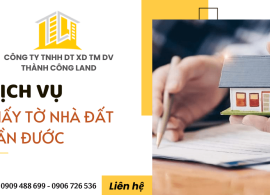 Dịch vụ giấy tờ nhà đất Cần Đước - Giải quyết vấn đề pháp lý nhanh gọn