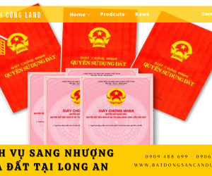 Dịch vụ sang nhượng nhà đất tại Long An uy tín, chuyên nghiệp | Thành Công Land