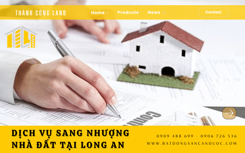 dịch vụ sang nhượng nhà đất