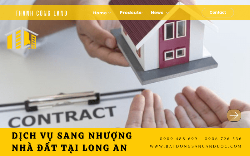 dịch vụ sang nhượng nhà đất